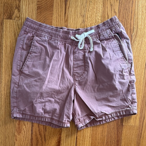 Hollister Other - Hollister Mens Epic Flex 5" Jogger Shorts XS Pink Cotton Stretch Drawstring